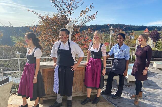 Koch Halstuch Aus Polyester - Atmungsaktiv Für Küche & Gastronomie