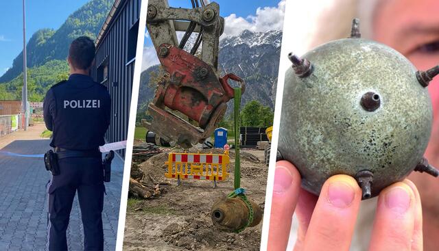 Beim Tennisclub Bad Ischl (2021), in Bad Goisern (2019) und in Gmunden (2021) wurden explosive Entdeckungen gemacht. | Foto: Gratzer/fotokerschi.at/Gde. Gmunden
