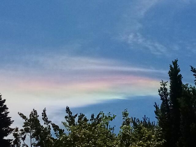 Zirkumhorizontalbogen über Oberschützen 