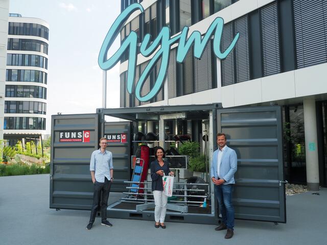 Auch beim Merkur Gym schaute die WKO-Regionalstelle vorbei.