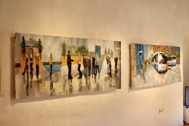 Einblick in die Ausstellung