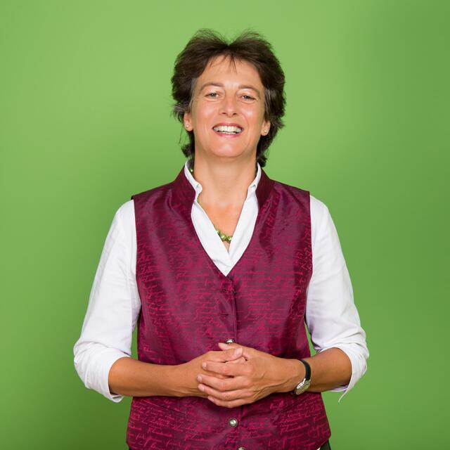 Dorothea Gmeiner-Jahn war als eine von 16 Delegierten beim Bundeskongress der Grünen dabei.