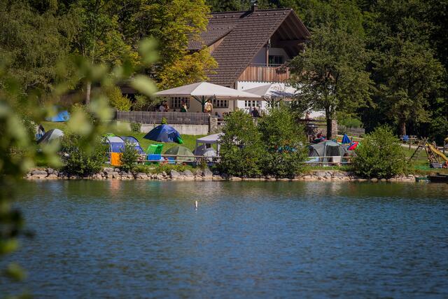 Campingplatz am Gleinkersee in Roßleithen