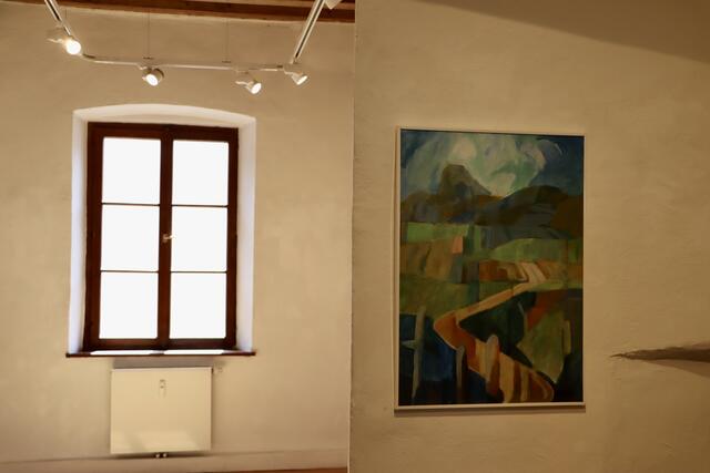 Einblick in die Ausstellung