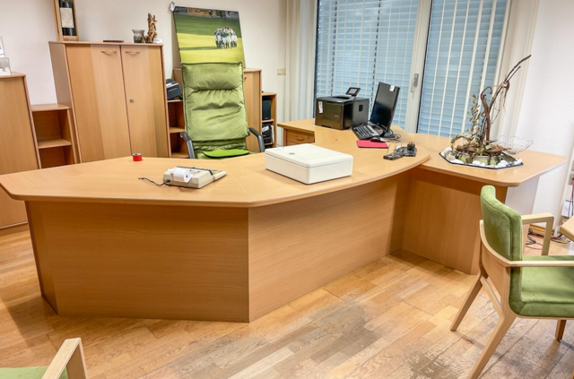 Das ehemalige Herz der Commerzialbank Mattersburg wird jetzt versteigert: auch die Büroausstattung von Ex-Bankchef Martin Pucher kommt unter den Hammer. | Foto: aurena.at