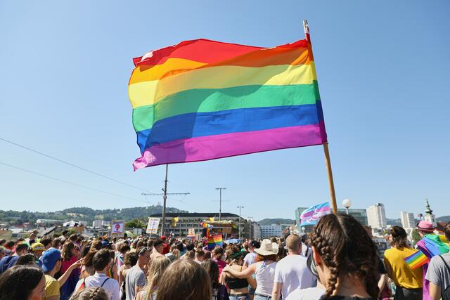 Am 26. Juni findet nach einem Jahr Pause wieder eine linzpride statt (Foto aus 2019). | Foto: Markus Pichler-Scheder