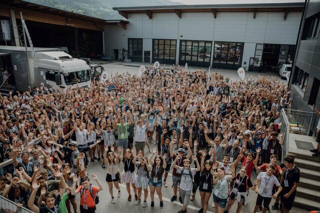 „Bei der Erstdurchführung im Juli 2019 waren mehr als 500 Schülerinnen und Schüler beim BAUBATTLE Event auf dem Bauhof-Gelände vom RIEDER Zillertal stark vertreten.“