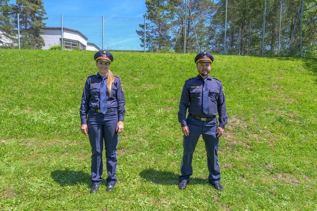 Die beiden neuen Führungskräfte die nun im Bezirk Kufstein ihren Dienst verrichten.