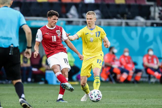 Alessandro Schöpf aus Umhausen war bei einem historischen Abend für den österreichischen Fußball dabei! | Foto: GEPA