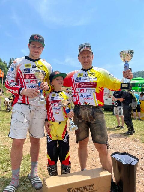 Erfolgreiches Wochenende für das Werner Müller Racing Team – die Generationen zeigten, was sie draufhaben.