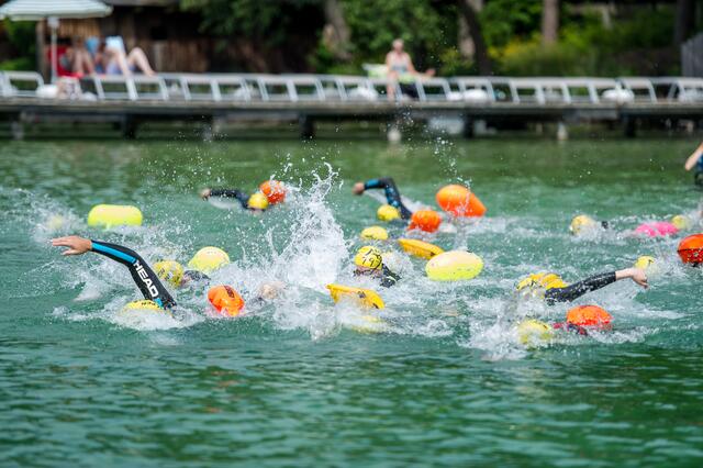 Am Klopeiner See wurden wieder Schwimm-Wettkämpfe veranstaltet. | Foto: AASC/Martin Assam