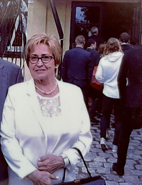 Elisabeth Seiser sagt Danke für ihre gute Betreuung.