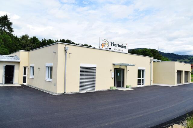 Im Juni 2020 wurde das neue Tierheim in Wolfsberg eröffnet. Vierbeiner können sich auf 800 Quadratmeter Nutzfläche austoben. | Foto: RMK