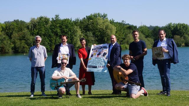 Die Seebühne erwacht zum Leben: Neben dem beliebten Bluesfestival wird es heuer auch ein neues Format mit lokalen Künstlern geben. | Foto: Werilly