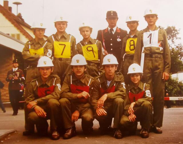 Harald Loviser, Gerhard Iby, Johann Ecker, Franz Kerstinger, Josef Zörfusz, Ignaz Sauer, Hubert Ecker, Rudolf Leser, Friedrich Tesch, Anton Trimmel
 | Foto: Rudolf Leser