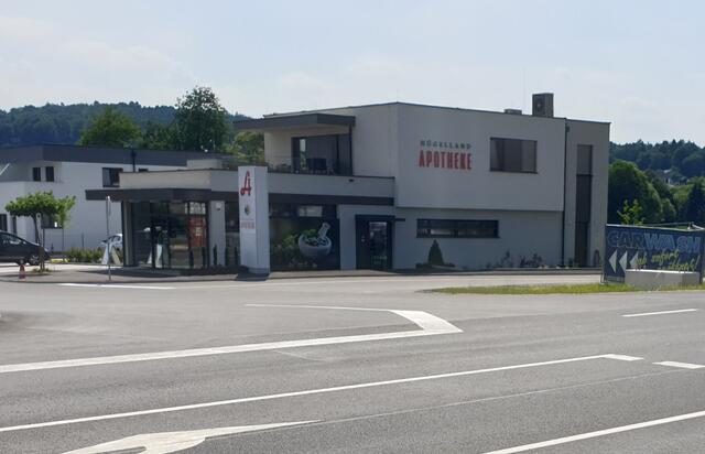 Die neue Apotheke an der Ortseinfahrt eröffnete im Frühjahr.