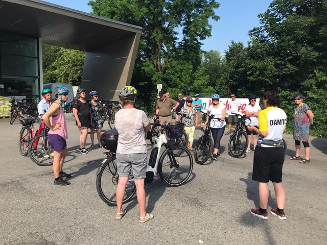 Der Sicherheitskurs für E-Bikes, organisiert von Gemeinderäten und durchgeführt vom ÖAMTC, war ein großer Erfolg. | Foto: ÖVP Traismauer