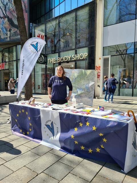 Kati Schneeberger ist Präsidentin von VIENNA goes EUROPE. Der Verein ist vor allem in der Europabildung und der Europabewusstseinsbildung aktiv. | Foto: Privat