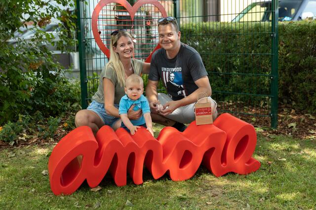 Familie Kaspar am Tag der Liebe