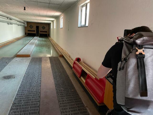 Die bz-Wiener Bezirkszeitung erhielt eine exklusive Begehung der Kegelbahn. | Foto: lreis