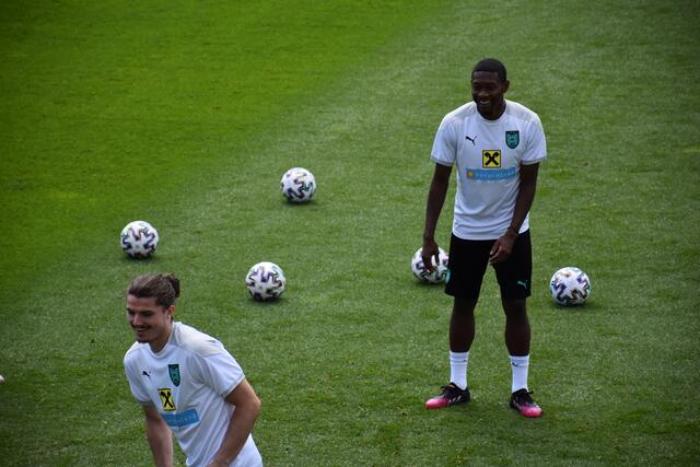 David Alaba und Marcel Sabitzer wollen das gute Momentum aus der Gruppenphase nutzen und gegen Italien die Überraschung schaffen.