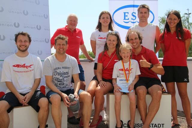 Neben Olympia-Starterin Lena Grabowski war auch das Nachwuchstalent Lieselotte Gettinger und das Mastersteam in der Südstadt erfolgreich. | Foto: Schwimmunion Neusiedl am See