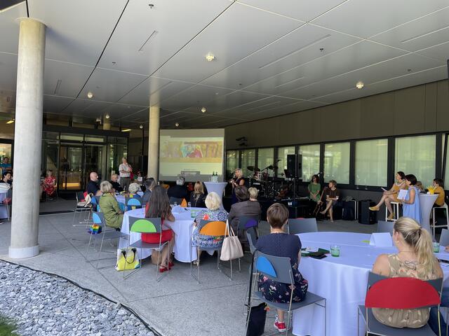 30 Jahre Lobby für Kinder in stürmischen Zeiten: Rainbows feierte sein Jubiläum im Styria Media Center Graz. | Foto: KK