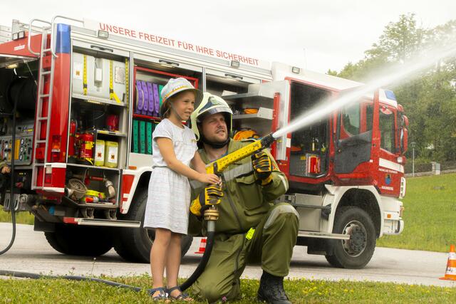 Ein bisschen Abkühlung muss auch sein. | Foto: Walter Halbwax