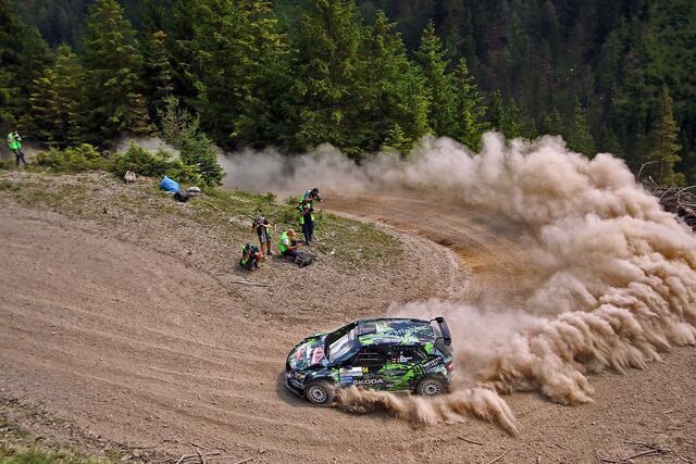 Bei der Red Stag Rallye Extreme kamen Motorsport-Freunde auf ihre Kosten. | Foto: Daniel Fessl