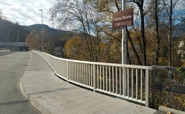 Instandhaltungsmaßnahmen im Bereich der Trientinerbrücke müssen durchgeführt werden. | Foto: Schlosserei Konrad
