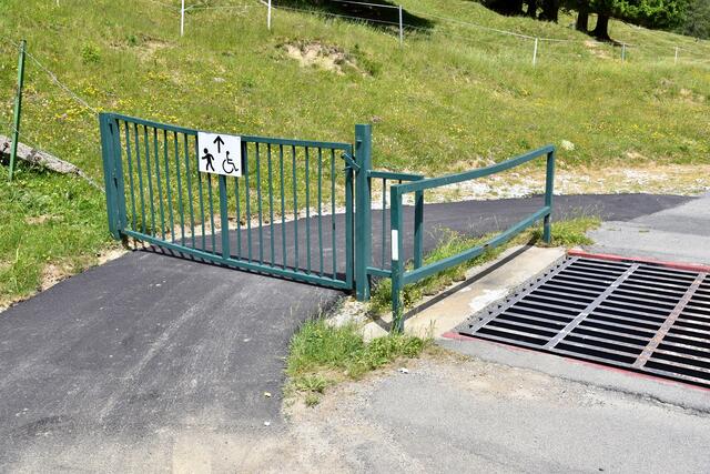 Spezielle Umfahrungen im Bereich der Weideroste gewährleisten Barrierefreiheit | Foto: Jost