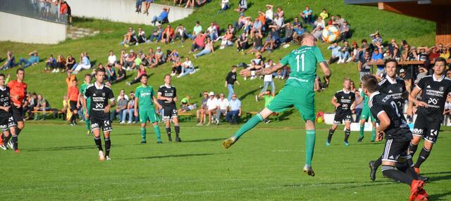 Der USK St. Michael und der SC Tamsweg beim Derby 2020. | Foto: Michael Srutek