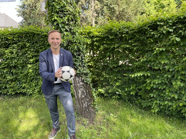 Der für Sport zuständige Vizebürgermeister Bernhard Auinger (SPÖ) will die Stadt Salzburg künftig auch als "Sportstadt" etablieren.  | Foto: Lisa Gold