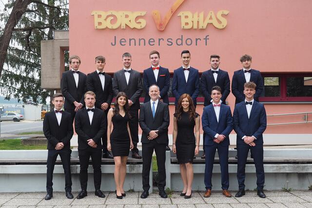 Die 8a-Klasse | Foto: BORG Jennersdorf