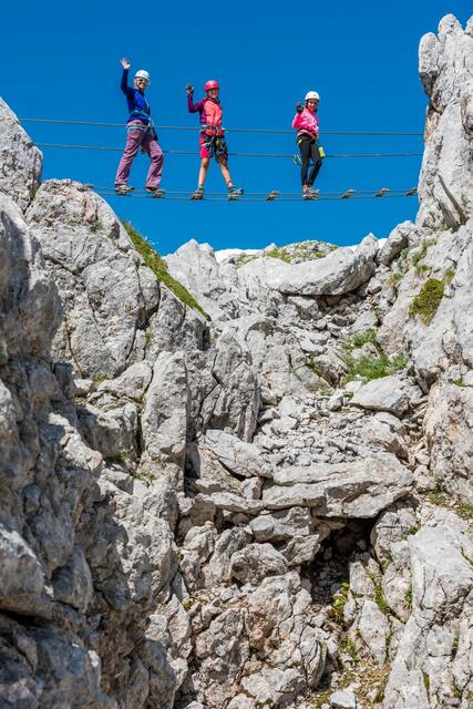 Little Bear am Dachstein Krippenstein. | Foto: Outdoor Leadership