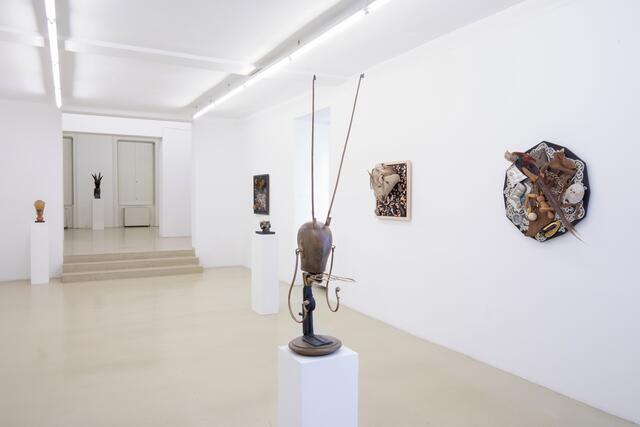 Kunst-Ausstellung WEIßT DU, SCHWARZT DU? (30 Jahre Daniel Spoerri)  | Foto: Krinzinger Schottenfeld/Anna Donadel