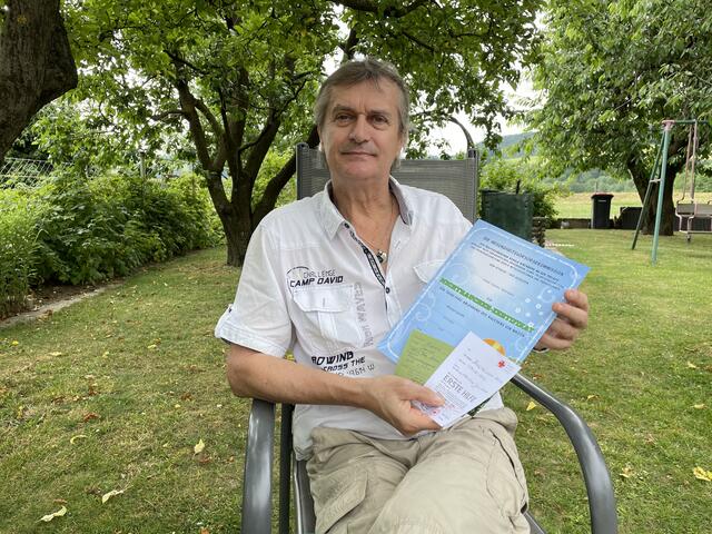 Günther Steindl ist stolz auf seine Arbeit im Poly. | Foto: Tanja Handlfinger