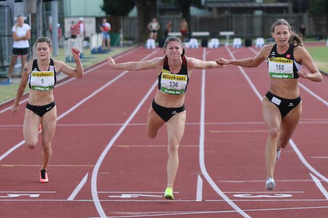 Alexandra Toth (l.) holte Bronze über 100m und 200m. | Foto: ÖLV