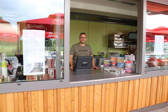 Andreas vom Kiosk hat auch einige Veranstaltungen in Planung. | Foto: Haindl
