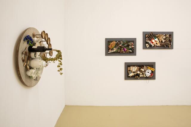 Kunst-Ausstellung WEIßT DU, SCHWARZT DU? (30 Jahre Daniel Spoerri)  | Foto: Krinzinger Schottenfeld/Anna Donadel