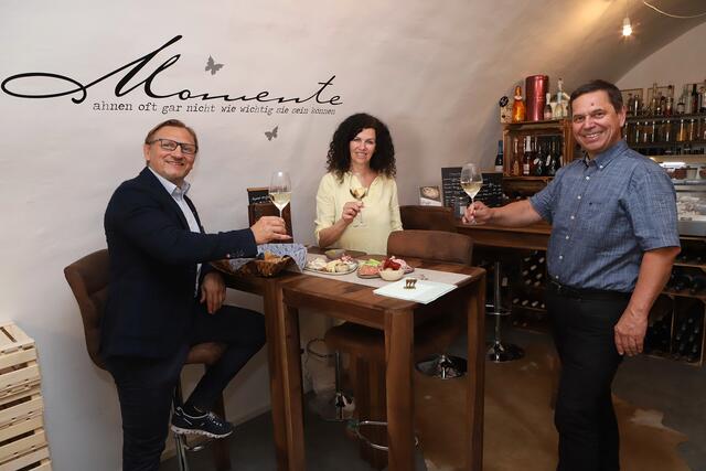 Christian Prechtl, Daniela Brandlmayr und Hans Moser (v.l.).  | Foto: Andreas Maringer