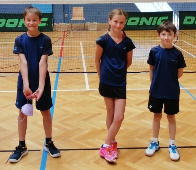Für Pressbaum gingen Theodor Pap in der U11 und Matthias Trimmel und Mia Gindulin in der U13 an den Start beim Schüler Ranglistenturnier. | Foto: privat
