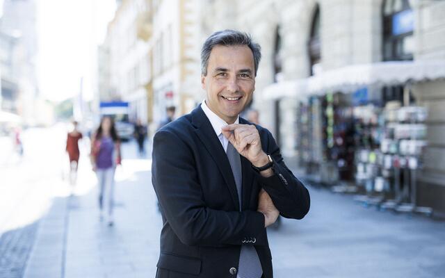 Bürgermeister Siegfried Nagl freut sich über viele neue Ideen für Graz. | Foto: Marija Kanizaj