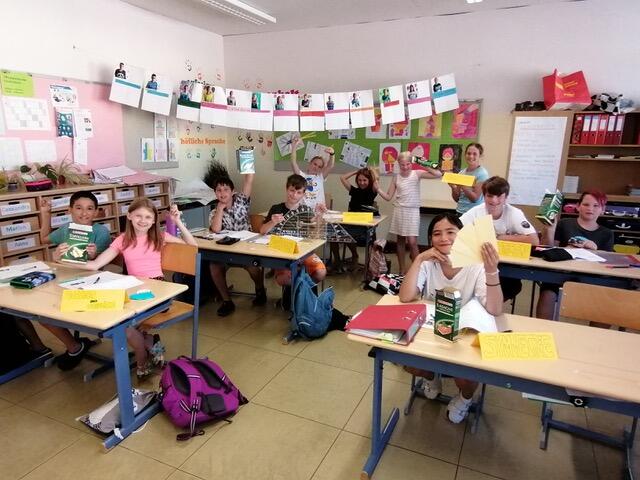 An der Triebener Mittelschule macht den Schülern Mathematik tatsächlich Spaß – mithilfe von Nudeln. | Foto: KK