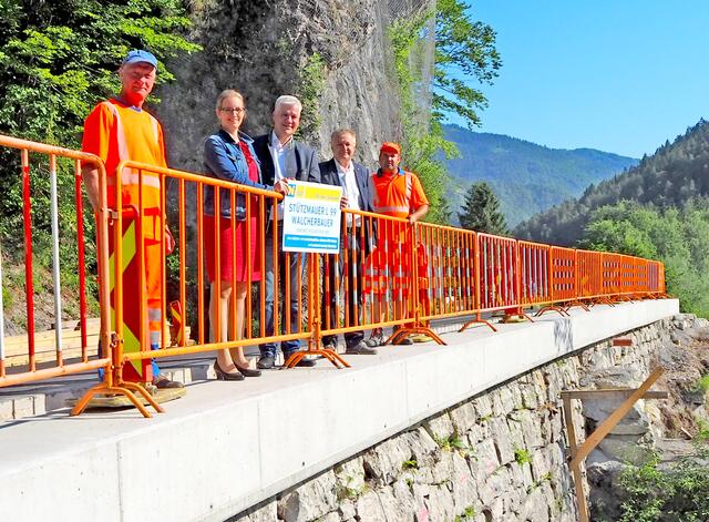 Bernhard Mandl, Manuela Zebenholzer, Anton Kasser, Franz Stiedl und Martin Sperr | Foto: NÖ STD Mühlbachler
