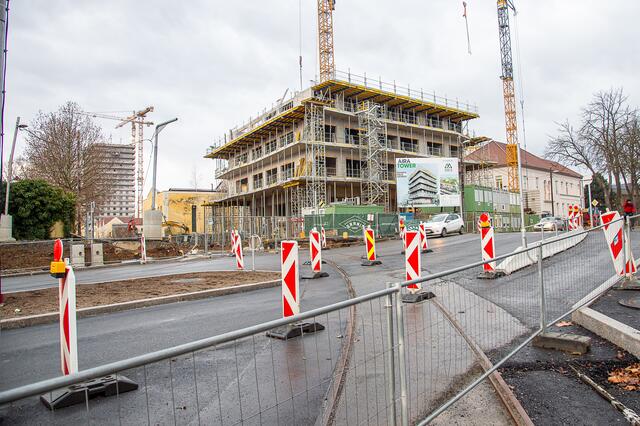 Viele Grazer haben das Gefühl, dass an allen Ecken und Enden der Stadt gebaut wird. Die Versiegelung hat aber nicht dramatisch zugenommen. | Foto: Jörgler