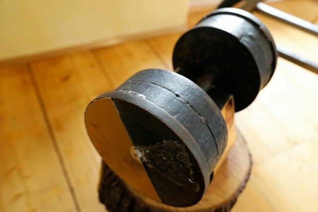 Das "teuerste Eisen der Welt" steht im Museum in Thal. | Foto: Privat