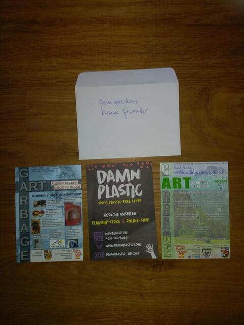 Flyer von Garbage Art I &amp; II,Damn Plastic,Weltumwelttag