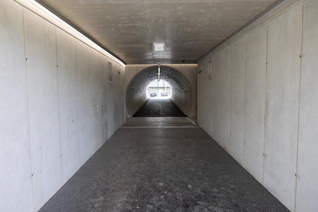 So sieht der neue Tunnel von innen aus. | Foto: GKB/Ferk