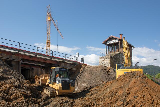Derzeit wird am Personentunnel West gearbeitet. | Foto: GKB/Ferk